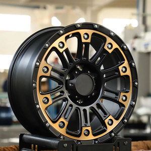 China Factory Direct New Gold and Matte Black Forged Wheels Beadlock Offroad Hot Selling - Product Image 2