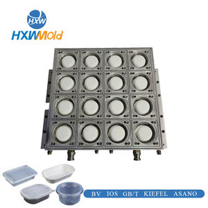 Molde de Termoformado Mecanizado CNC de Aluminio Personalizado, Alta Precisión, Tolerancia de 0.02-0.05mm para Tazón Angulado, Compatible con Kiefel <span class=keywords><strong>Asano</strong></span> - Product Image 2