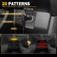 Pinzhi 31-Zoll Voll-Aluminium LED-Lichtleiste Neue Notfall-Dachblitzleuchten 12V 1200 Lumen Sicherheitswarnung Auto-Zubehör für