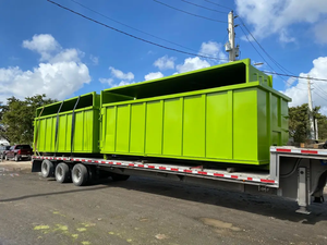 حاوية نفايات متنقلة ذاتية التحميل، آلات معالجة النفايات الفعالة لإعادة التدوير مع صندوق قمامة - Product Image 4