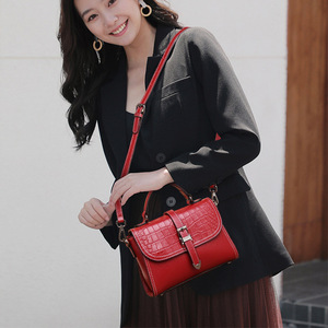 Luxury <strong>Croc</strong>-Embossed Leather Tote - Premium Structured Handbag with Top Handle &amp; Adjustable Shoulder <strong>Strap</strong> - Product Image 6