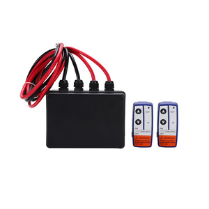 Caja de control de cabrestante eléctrico, control remoto inalámbrico de 12V para automóvil, 250A, plástico, negro - Product Image 4