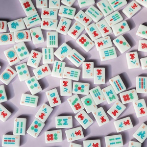 American <strong>Mahjong</strong> Set Custom Single-Layer Classic <strong>Mahjong</strong> <strong>House</strong> 160 Acrylic Tiles with Hand-drawn Luxury Gift <strong>Mahjong</strong> Tiles - Product Image 3