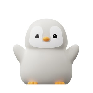 Funny Gift Atmosphere LED Penguin Silicone Night Light USB Rechargeable Dimmable Animal <b>Bedside</b> Cute <b>Lamp</b> for Kids baby - Product Image 6