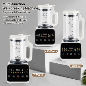 Nouveau mixeur électrique tout-en-un haute vitesse en acier inoxydable, commande tactile, maintien au chaud, fonctionnement silencieux, entièrement automatique - Product Image 2