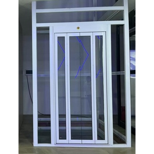 공장 가격 소형 주거용 엘리베이터 2-<span class=keywords><strong>4</strong></span> 층 견인 드라이브 PVC 유리 가정용 호텔 및 빌라 관광 - Product Image 1