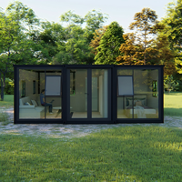 Maison en conteneur maritime en acier de 2 chambres, conforme aux normes australiennes, kit préfabriqué flexible, bungalow, cuisine équipée, hôtels, design moderne