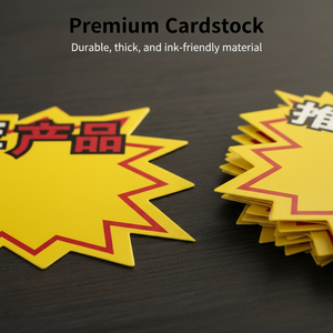 Etiquetas para productos alimenticios y frutas de supermercados al por mayor, publicidad de alimentos, pegatinas promocionales - Product Image 5