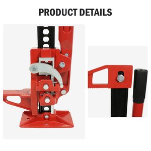 Cric de levage agricole haute performance <span class=keywords><strong>48</strong></span> pouces 7000 lb, cric hydraulique manuel à cliquet en acier pour le positionnement de voitures, camions, SUV, tracteurs et la levée de pare-chocs - Product Image 3