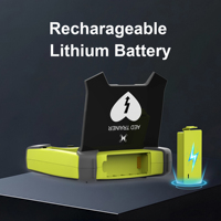 Défibrillateur AED rechargeable XFT-120G à longue autonomie, en plastique, avec télécommande, pour la formation en premiers secours et la formation en RCP