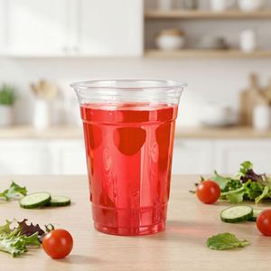 Vasos de Plástico PET Desechables de 12oz y 98mm de Calibre, con Logotipo Personalizado Impreso, para Bebidas Frías, Té con Leche, Té de Burbujas, Jugo - Product Image 4