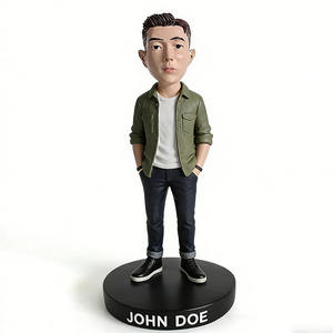 Statuette Souvenir 3D in Poliresina Personalizzate, Collezione di Artigianato in Resina, Sculture di Persone - Product Image 2