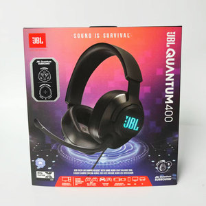 เจบีแอล ควอนตัม 400 หูฟังอีสปอร์ตแบบมีสายแบบสวมศีรษะ,รุ่นการ์ดเสียง USB, เอฟเฟกต์เสียง <span class=keywords><strong>DTS</strong></span> 2.0, เสียงรอบทิศทาง 7.1 - Product Image 1