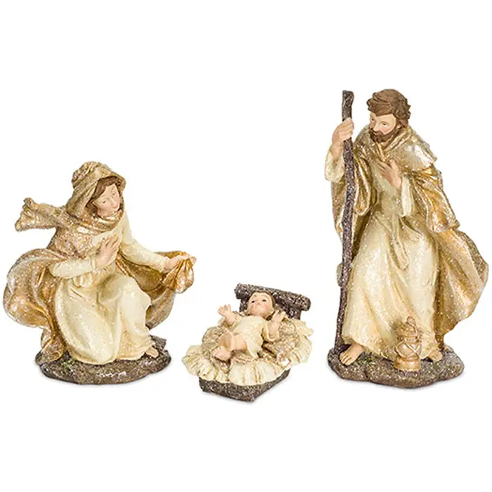 Santa famiglia Set di 3-maria, pietro e gesù bambino