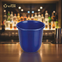Promotion seau à glace en aluminium durable utilisation pour bar