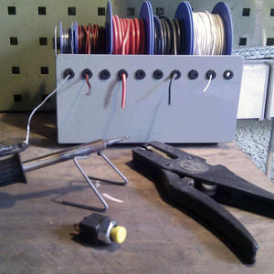 Distributeur <span class=keywords><strong>de</strong></span> câbles JH-Mech, adapté au montage sur banc ou au mur, en fer, tirage fluide, distributeur <span class=keywords><strong>de</strong></span> câbles durable - Product Image 2