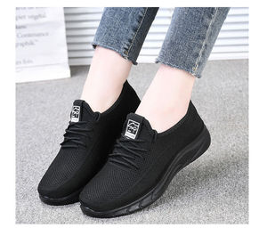 Zapatillas Deportivas Transpirables para <span class=keywords><strong>Mujer</strong></span>, Ligeras, con <span class=keywords><strong>Suela</strong></span> de PU Suave, para Caminar, Trotar, Correr, <span class=keywords><strong>Tenis</strong></span>, Primavera-Verano - Product Image 5