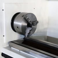 Tour CNC horizontal parallèle à 3 axes de haute précision, prix usine, modèle CAK6160V FANUC, machine de tournage à gros alésage pour usage moyen