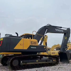 Excavatrice Volvo EC240 d'occasion en bon état, machine de terrassement originale de 24 tonnes, excavatrice VOLVO à vendre - Product Image 2