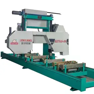 Wholesale high frequency Horizontal Automatic Portable Timber Woodworking Band Saw Sawmill Machine