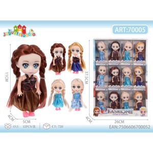 Bambola di pupazzo di neve intrecciata doppia 4.5 pollici (15 Cm) - Product Image 1