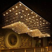 Lampu Chandelier Kristal Baja Mewah Desain Nordik Modern untuk Ruang Tamu Hotel, Ukuran Besar, Kustomisasi Zeal Lighting