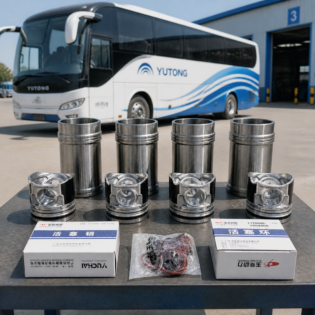 High Quality Yuchai 4102 1F2L00-9000200-M Engine Parts Piston Liner Kit Made in China