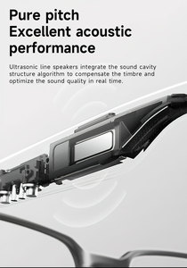 Lunettes Intelligentes à <span class=keywords><strong>Traduction</strong></span> Intelligente et Réduction de Bruit pour Appels avec Caméra - Product Image 3