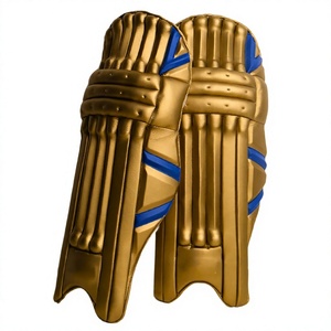 Professional Cricket Batting Pads Lightweight High Density Foam Padding High Protection Adjustable <b>Velcro</b> <b>Straps</b> - Product Image 6