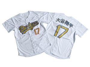 <span class=keywords><strong>Maillot</strong></span> de <span class=keywords><strong>baseball</strong></span> pour <span class=keywords><strong>homme</strong></span> Los Angeles <span class=keywords><strong>Dodgers</strong></span>, édition limitée Gold Series, avec logos cousus et brodés sur mesure, blanc - Product Image 3