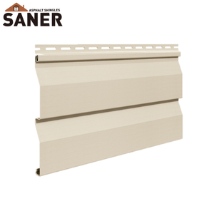 Paneles de revestimiento de PVC impermeables para exteriores, revestimiento antienvejecimiento ligero resistente a la intemperie para villas y casas en EE. UU. Indonesia - Product Image 1