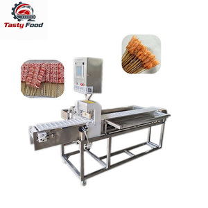 Máquina Comercial para Hacer Brochetas de Carne de Cerdo, Res, Pollo y Lombo, Máquina para Enhebrar Brochetas de Salchicha Sin Gluten para Barbacoa - Product Image 2