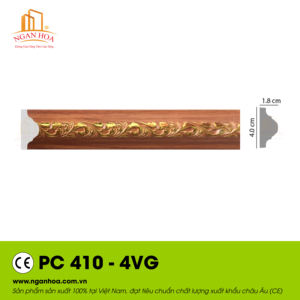 Moldura de Pared Impermeable de Poliestireno con Aspecto de Madera |   Diseño Decorativo de Paredes Interiores al por Mayor de Fábrica - Product Image 2