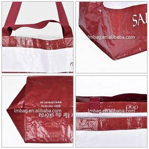 Grands sacs à provisions bleus personnalisés de Frakta pour le stockage - Product Image 4