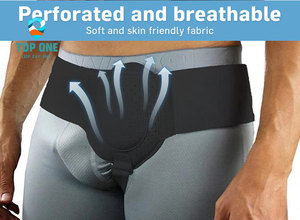 Top One confortable élastique détachable ombilical ventre taille soutien inguinal aine hernie Pad ceinture - Product Image 3