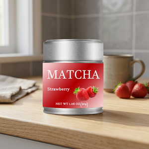 OEM/ODM Té Instantáneo en Polvo Crudo Nuevo 100% Matcha 30g/50g Lata Metálica - Product Image 1