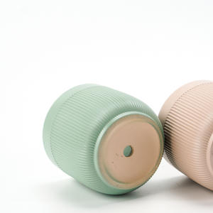 Purple Clay Ceramic Flower Pots Tabletop Small Pots Succulent <b>Personalized</b> Mini Fuchsia Pots <b>Sweet</b> Flag Bonsai Pots Flowers Vase - Product Image 2