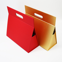 Boîtes en carton pliables de luxe personnalisées, emballage plat, boîte cadeau magnétique