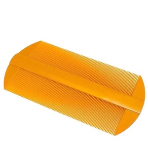 Peigne à dents fines pour éliminer les pellicules et les poux, peigne à dents denses en plastique pour adultes et enfants - Product Image 5