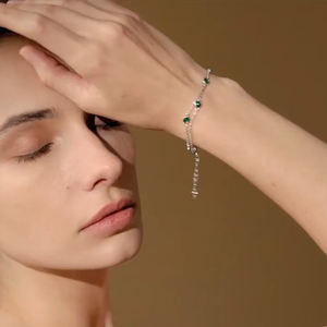 سوار فضة استرليني عيار 925 قابل للتخصيص بالجملة، أنيق وراقٍ، قطعة أزياء نسائية متعددة الاستخدامات للارتداء اليومي - Product Image 4