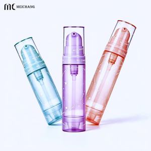 Flacon pompe airless PCR 6ml 8ml 10ml, emballage cosmétique recyclable pour sérum contour des yeux, soins de la peau, OEM ODM, format voyage personnalisé - Product Image 2
