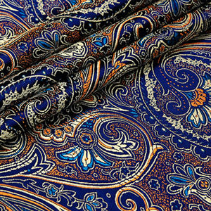 Vải satin gấm jacquard in nylon mật độ cao bán buôn, vải gấm jacquard cao cấp, mẫu miễn phí, vải gấm jacquard dùng cho đầm - Product Image 5