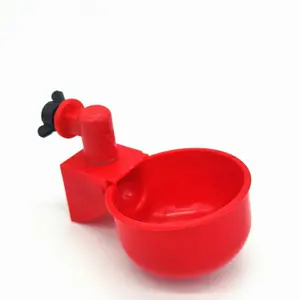 Taza automática para aves de corral, bebedero de agua para pollo, pato y codorniz, para patio trasero