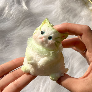 ของเล่นบีบรูปแมวน่ารัก วัสดุพลาสติก ของเล่นคลายเครียดสำหรับเด็ก เล่นสนุก - Product Image 2