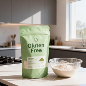 Bolsas Reutilizables Personalizadas <span class=keywords><strong>para</strong></span> Almacenamiento de Alimentos, Bolsas Sellables <span class=keywords><strong>para</strong></span> Empacar, Bolsa de Película de Poliéster con Reverso de Papel de Aluminio, Bolsa Vertical - Product Image 1