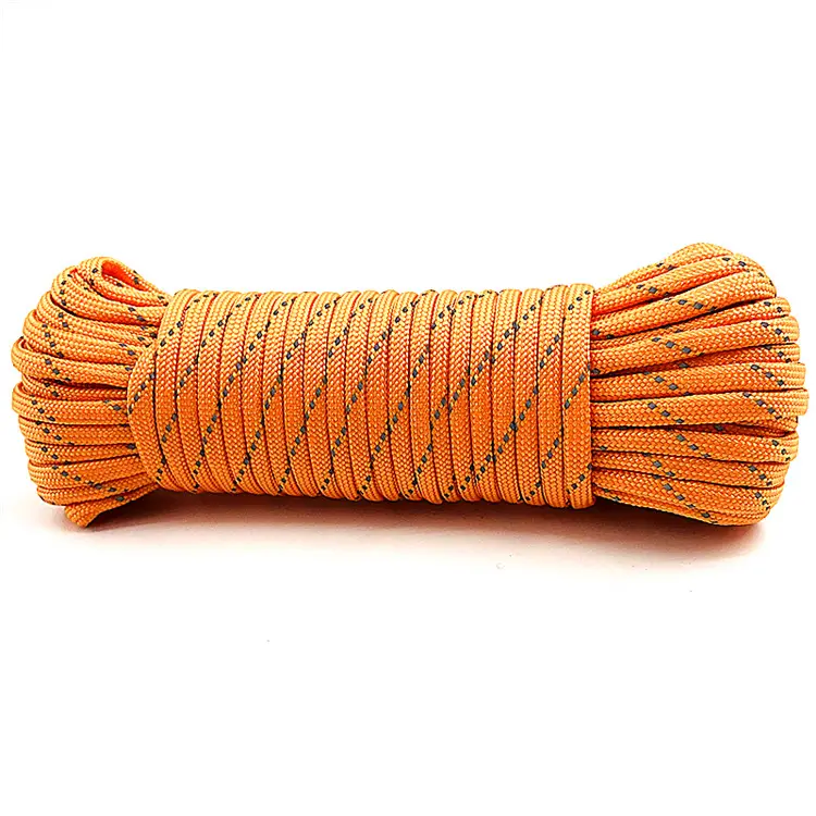 wholesale polyester polyester nylon pp paracord 550 use in the dog leash rope at outdoor