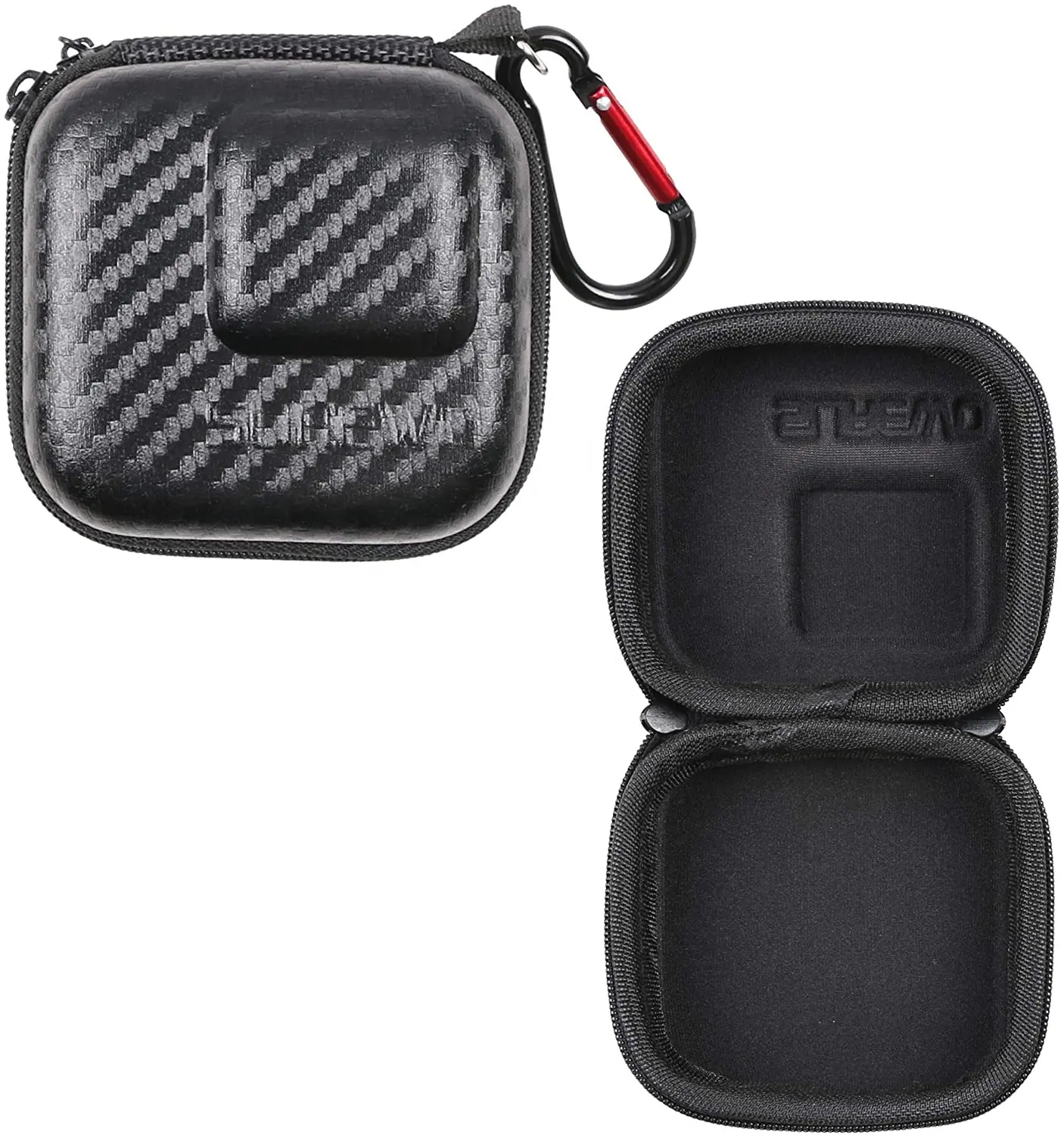 Waterproof Hard Case Pocket Shell Black Mini Carrying Case Travel Portable Storage Bag for GoPro DJI OSMO Action Camer
