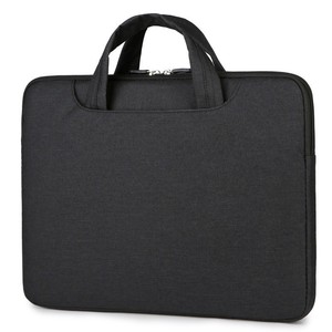 Sac pour ordinateur portable en polyester, mallette d'affaires portable légère avec poignée, housse imperméable pour hommes et femmes, mallette de voyage 15,6 pouces - Product Image 1