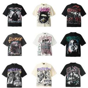 Camiseta Vintage de Algodón Puro sin Planchado con Diseño de Corazones y Letras de Palm Angels, Unisex, Cuello Redondo, Manga Corta - Product Image 3