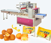 Machine d'emballage alimentaire automatique pour emballage de muffins de biscuits, de tasses, de gâteaux, de macarons, de tiramisu